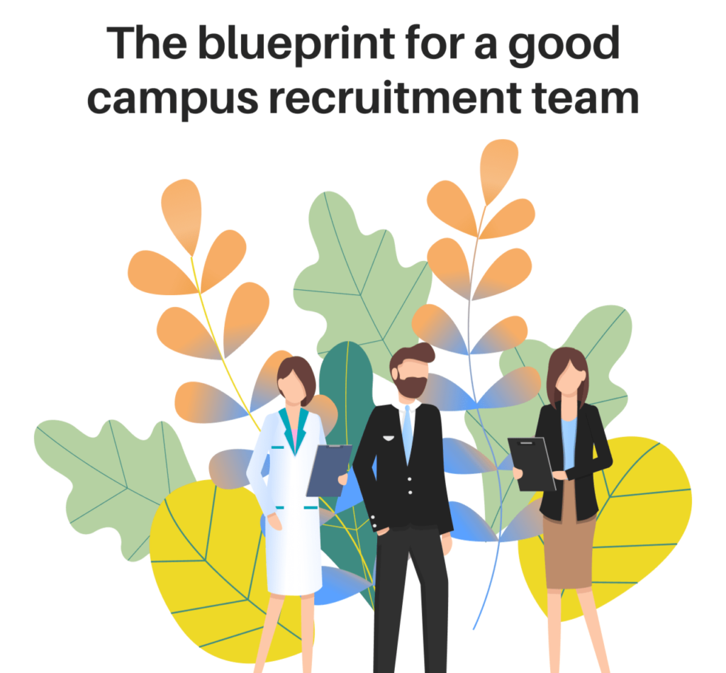 The Blueprint For A Good Campus Recruitment Team 1