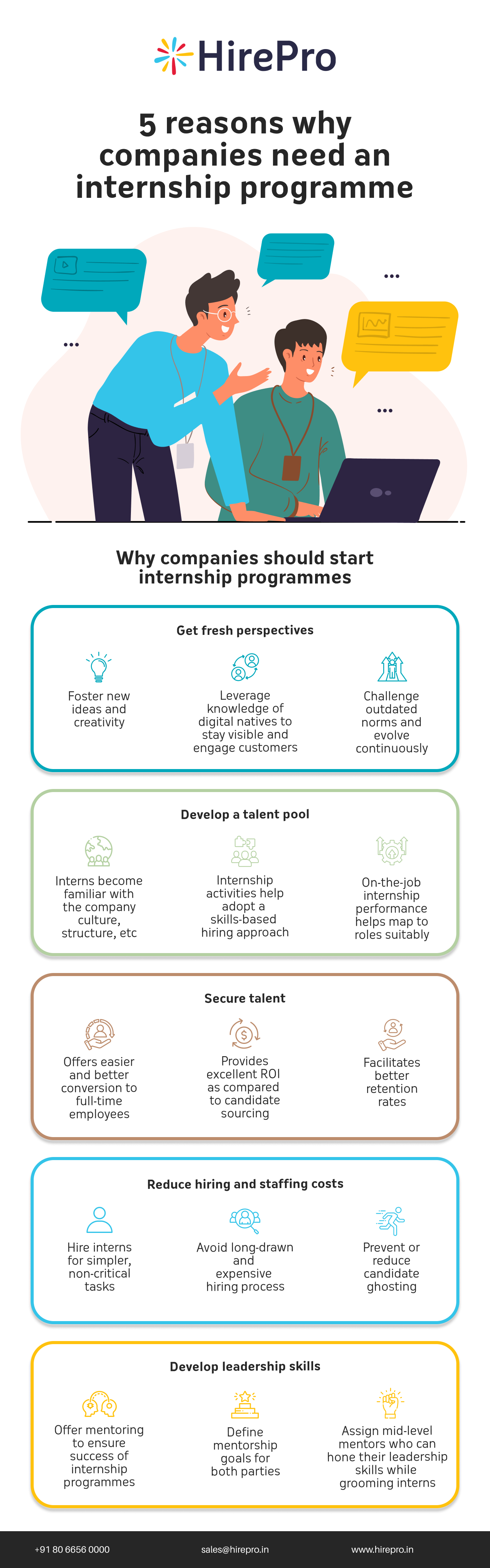 Five reasons why companies need an internship programme